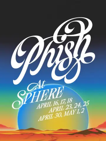 PHISH: 2026-05-02 SPHERE LAS VEGAS, NV постер