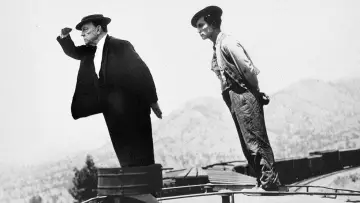 Задник до фильму"A Brave Engineer: Buster Keaton