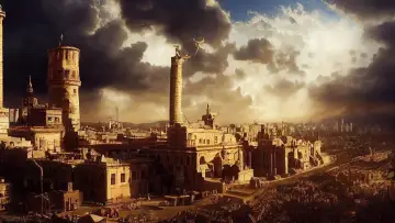 Задник до фильму"Babylone le mystère de la tour de Babel" #857068