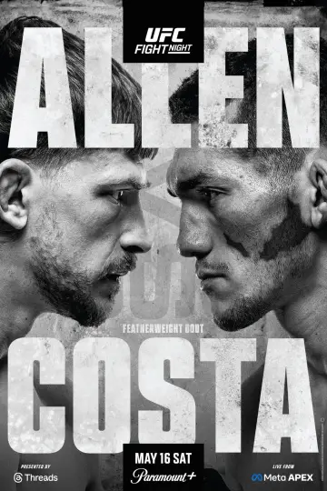 Постер до фильму"UFC Fight Night 276: Allen vs. Costa" #915673