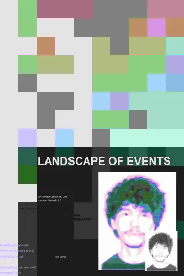 a landscape of events постер
