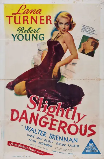 Постер до фильму"Slightly Dangerous" #1136921