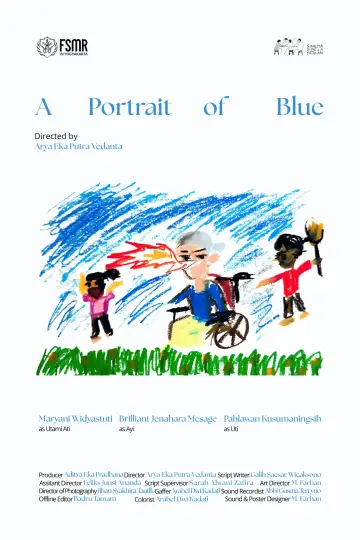 A Portrait of Blue постер
