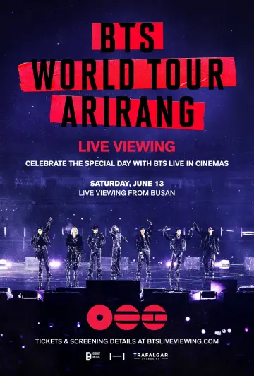 BTS World Tour ‘Arirang’ in Busan: Live Viewing постер