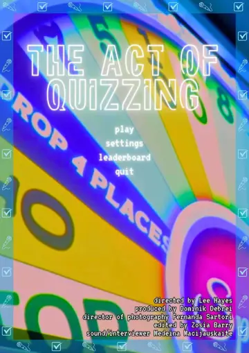 Постер до фильму"The Act Of Quizzing" #826626