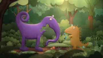 Задник до фільму "Kiri and Lou Go Raaa!" #1206129