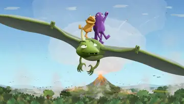 Задник до фильму"Kiri and Lou Go Raaa!" #912047