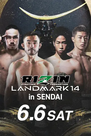 Постер до фільму "RIZIN LANDMARK 14 in SENDAI" #945564