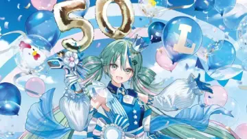 Задник до фильму"初音ミク LAWSON 50th Anniversary Special LIVE" #917349