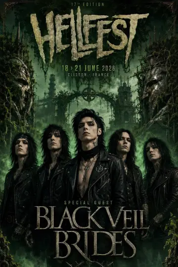 Постер до фільму "Black Veil Brides - Hellfest 2026" #1572634