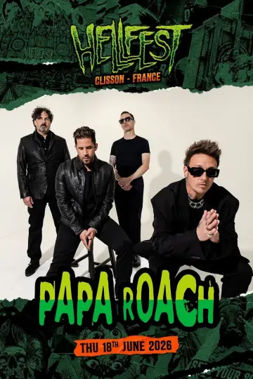 Постер до фильму"Papa Roach - Hellfest 2026" #1143741