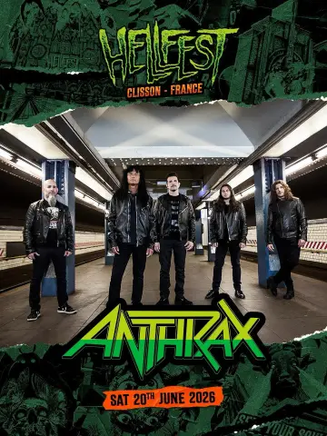 Постер до фильму"Anthrax - Hellfest 2026" #939635