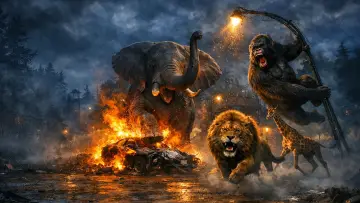 Задник до фільму "Zoo Break Out" #1639774