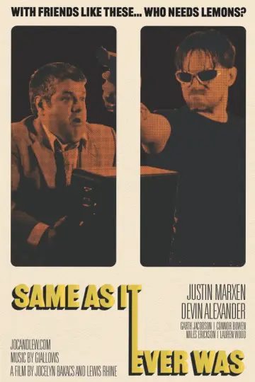 Постер до фильму"Same As It Ever Was" #1195897
