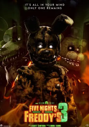 Постер до фільму "Five Nights at Freddy
