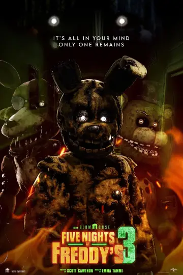 Постер до фільму "Five Nights at Freddy