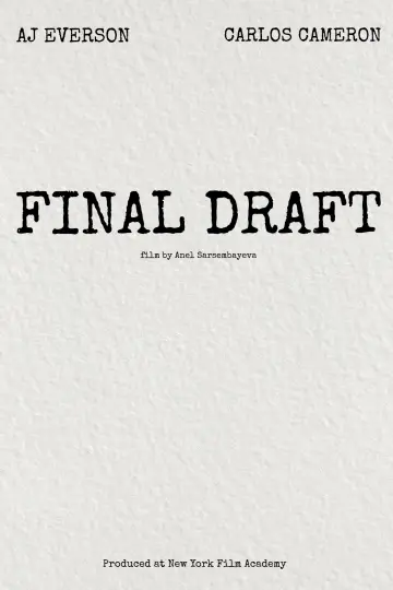 Final Draft постер