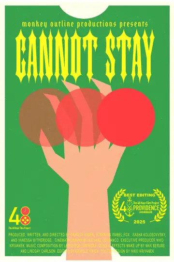 Постер до фильму"Cannot Stay" #1160452