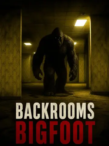 Backrooms Bigfoot постер