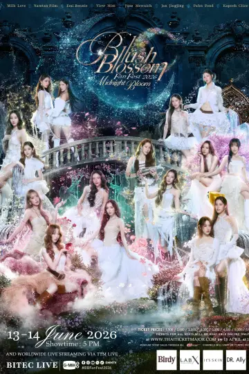 Blush Blossom Fan Fest 2026：Midnight Bloom постер