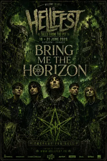 Постер до фільму "Bring Me The Horizon - Hellfest 2026" #977835
