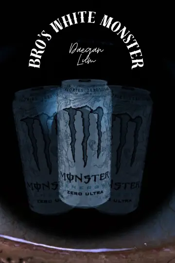 Bro's White Monster постер
