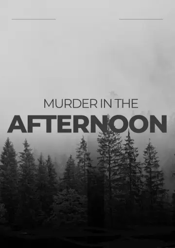 Постер до фильму"Murder in the afternoon" #1174910