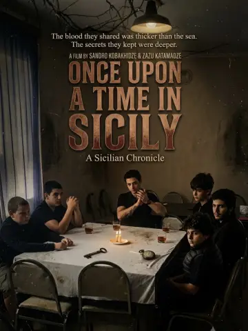 once upon a time in sicily постер