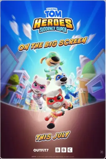 Постер до фильму"Talking Tom Hero’s on the Big Screen" #1177446