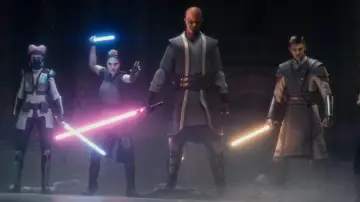 Задник до фильму"Vader Episode II: Echoes of the Jedi" #1196216
