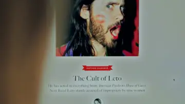 Задник до фільму "Jared Leto: Hollywood