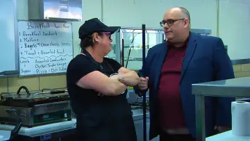 Задник до фильму"The Burger Joint" #1187584