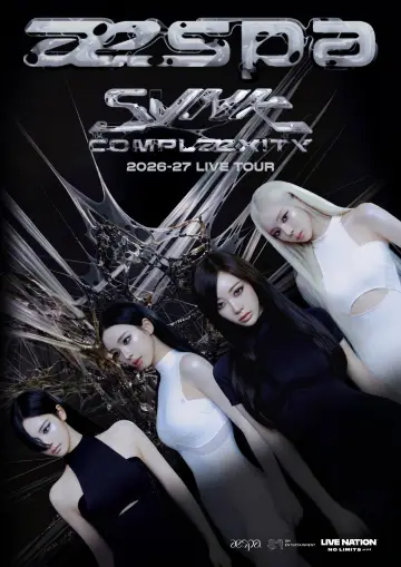 2026-27 aespa LIVE TOUR -SYNK : COMPLaeXITY- постер