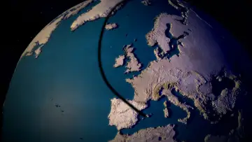 Задник до фільму "Totale Sonnenfinsternis - Europa im Mondschatten" #1229793