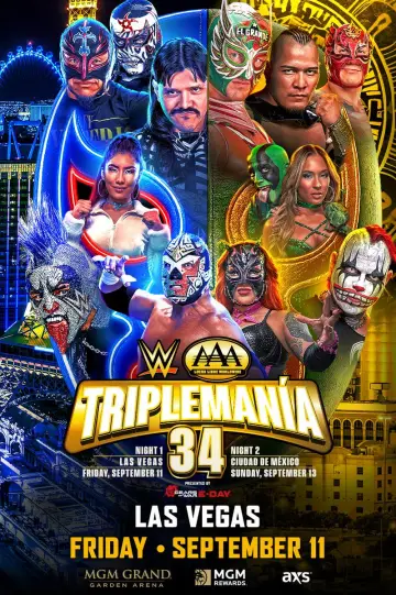 Постер до фільму "AAA Triplemanía 34 - Friday" #1283777