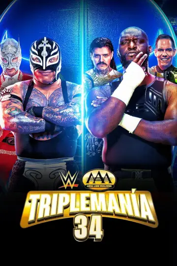 AAA Triplemanía 34 - Friday постер
