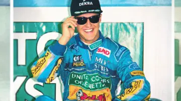 Задник до фільму "Schumacher 