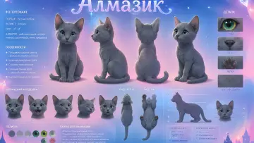 Задник до фільму "Алмазик. Волшебный огонёк" #1522645