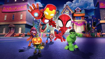 Задник до фільму "Spidey and the Avengers: Halloween Team-Up!" #1896052