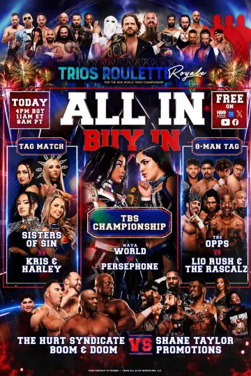 Постер до фільму "AEW All In 2026: London - Buy In" #1616162