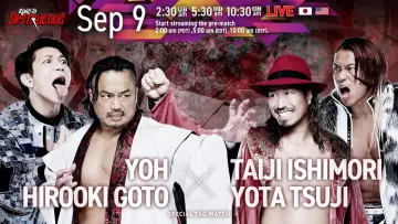 Задник до фільму "NJPW Road to Destruction 2026 - Day 2" #1625045