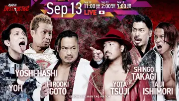 Задник до фільму "NJPW Road to Destruction 2026 - Day 4" #1641211