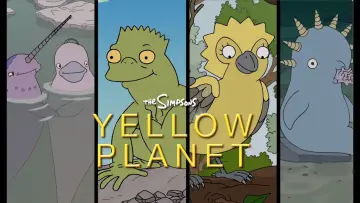 Задник до фільму "The Simpson: Yellow Planet" #1648816