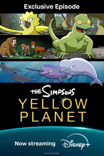 The Simpson: Yellow Planet постер