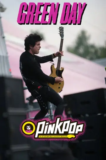 Green Day - Pinkpop 2013 постер