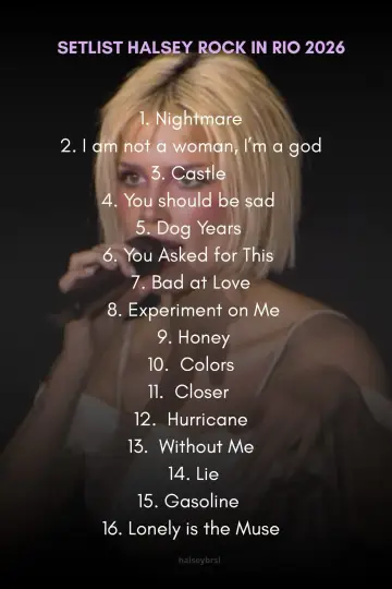Постер до фільму "Halsey - Rock In Rio 2026" #1640131