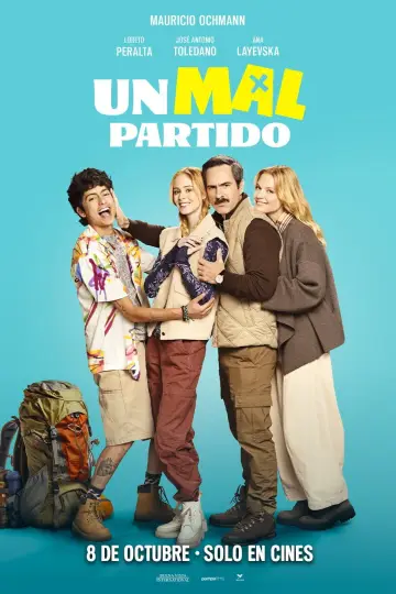 Un mal partido постер