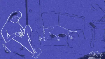 Задник до фільму "Two Chapter Blue Dog" #1840099