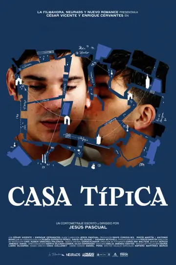 Casa típica постер