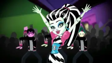 Задник до фильму"Monster High: New Ghoul at School" #441575